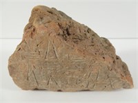 Antique Egyptian Stone Tablet Fragment