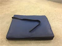 Blue Wheelchair cushion 20x17