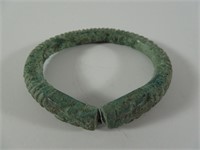 Antique Celtic Bronze Bracelet