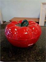 Big ceramic tomato
