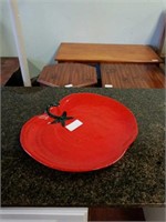 Tomato red tray