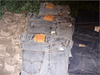 Levi Jeans & Wrangler Fleece Lined Painters