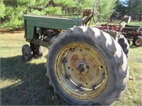 antique john deere 70 farm tractor (not running)