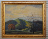 Original Oil on Canvas of Cumberland Gap, M Moser