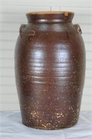 No. 5 Southern Pottery Stoneware Churn