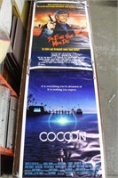 2 Movie Posters - Cocoon & The Evil that Men Do