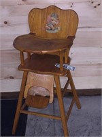 Vintage wooden High Chair