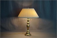 Solid Brass Double Pull Chain 24" Table Lamp