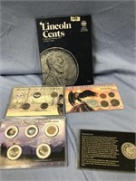 Lot of: Lincoln head cent collection starting in 1
