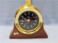 Ship's clock by Chelsea clock Co.  Quartz movement