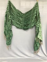 Pashmina scarves  turquoise       (g 22)