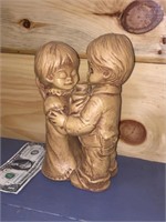Vintage FannyKins Boy and Girl Statue