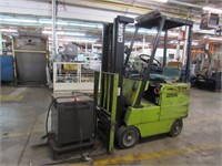 Clark Electric Fork Lift and Charger-