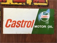 Original Castrol 6 x 3 enamel sign