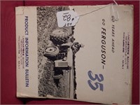 Massey Ferguson Product Information - 1956 & 1958