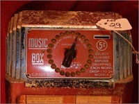 Wall box for Buckley Music System Inc. jukebox