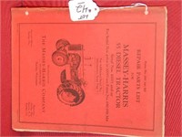 Massey-Harris Manual for 55 Diesel Tractor