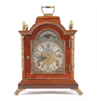 DUTCH WARMINK WUBA MOON PHASE MANTEL CLOCK