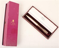 ASPREY LONDON STERLING SILVER LETTER OPENER