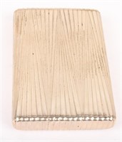 TIFFANY & COMPANY STERLING SILVER CIGARETTE CASE