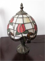 Small stained glass lamp
