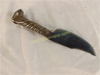 RAILROAD SPIKE KNIFE