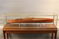 Model of the Speedboat "Dixie II"