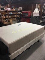 FULL SIZE TEMPURPEDIC RAISE/ LOWER BED W/ REMOTE