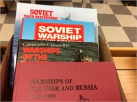4 SOVIET NAVY BOOKS