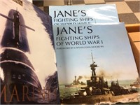 3 JANE'S WAR SHIPS & SUBMARINE CONSOLE BOOKS