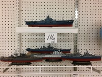 5 SHIP MODELS BY GEARBOX