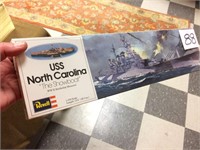REVELL USS CAROLINA SHIP MODEL
