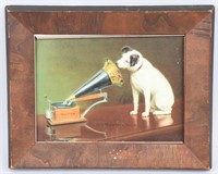 RCA  NIPPER DOG ADVERTISING PRINT