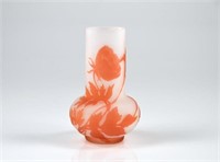 GALLE FRENCH CAMEO GLASS VASE