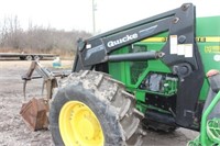 QUICKE Q1080 LOADER WITH BUCKET & GRAPPLE