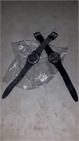 PAIR OF SWATCH WATCHES