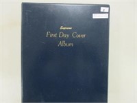 FIRST DAY COVER ALBUM - CANADA & UK