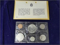 TRAY: 1965 6 PIECE COIN SET