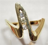 10kt Yellow Gold Diamond(0.20ct) Ring
