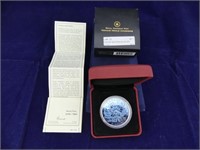 RCM 2007 $20 STERLING SILVER PLASMA COIN