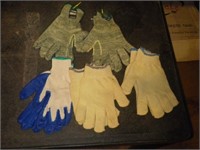 5 Pair of New Knit Gloves