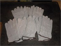 5 New Pair Leather Gloves (Non insulated)