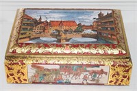 Large Metal Tin Box Made In Germany