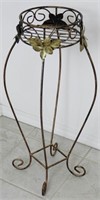 Metal Plant Stand with Faux Foliage Plant