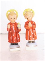 (2) Goebel Praying Girl Figurines