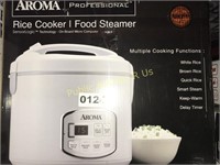 AROMA RICE COOKER FOOD STEAMER