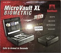 MICRO VAULT XL BIOMETRIC SAFE