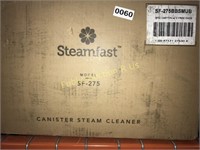 STEAMFAST $149 RETAIL CANISTER STEAM
CLEANER