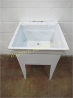Utility Sink Approx. 24" wide x 25" x 32 1/2" tall