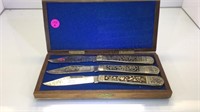 COLLECTIBLE KNIVES IN BOX